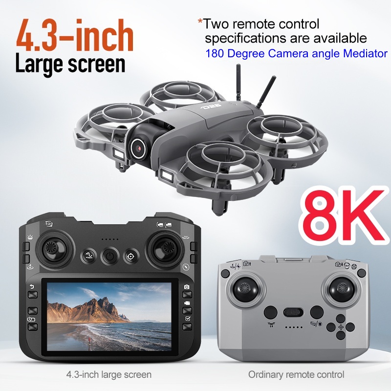 Drone Controller Screen - Duży dron RC z pilotem, kamerą
