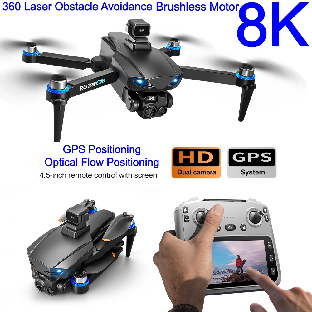 Drone Controller Screen - Nowy dron 8K z kamerą HD,