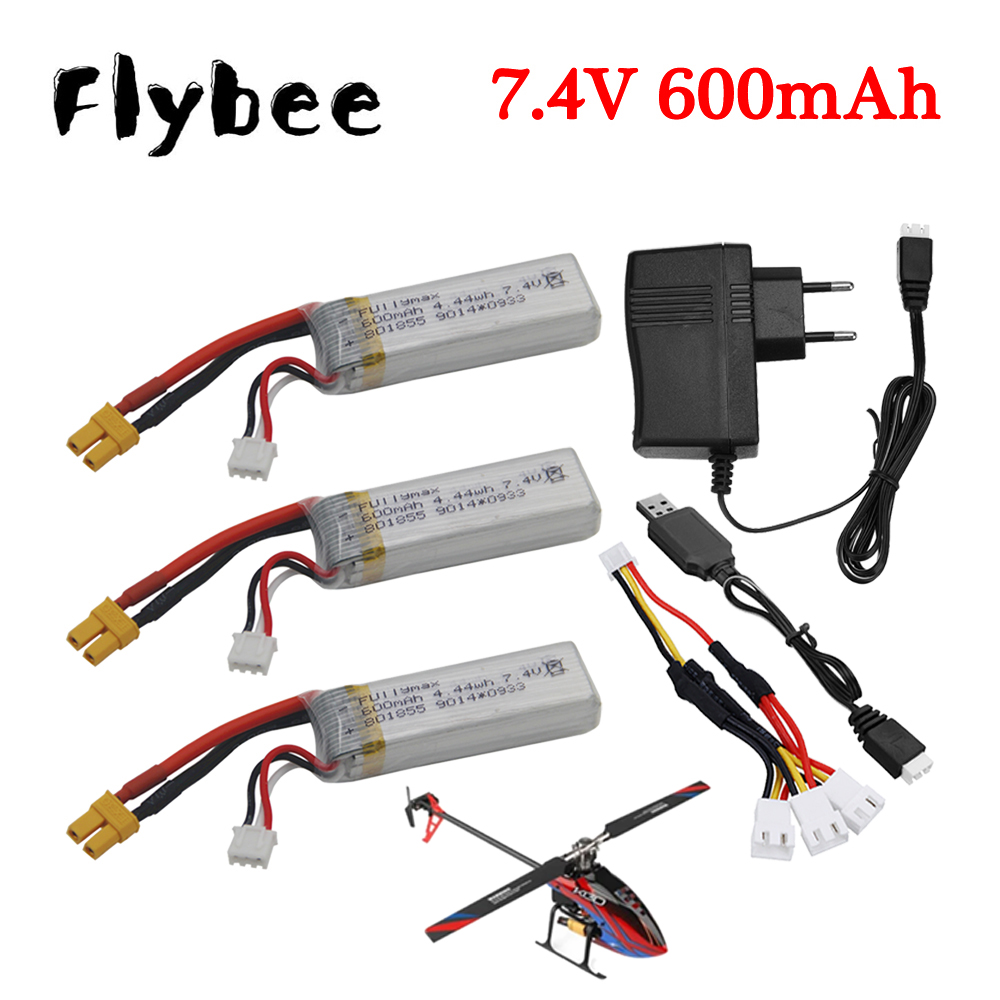 Akumulator Lipo 7,4 V 600 mAh  – Drone Battery Charger recenzja i cena