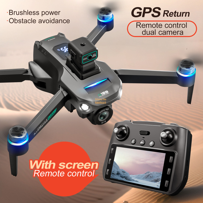Podwójna kamera 8K 5G WIFI FPV – Drone Controller Screen recenzja i cena