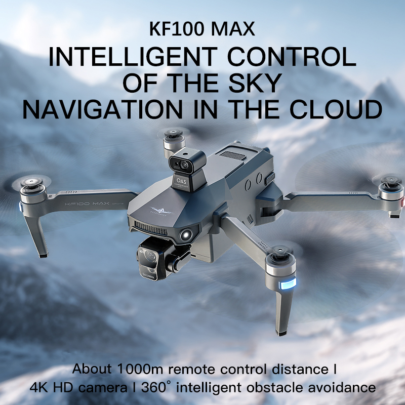 Dron GPS KF100 MAX Kamera 4K 3 – Drone Controller Screen recenzja i cena
